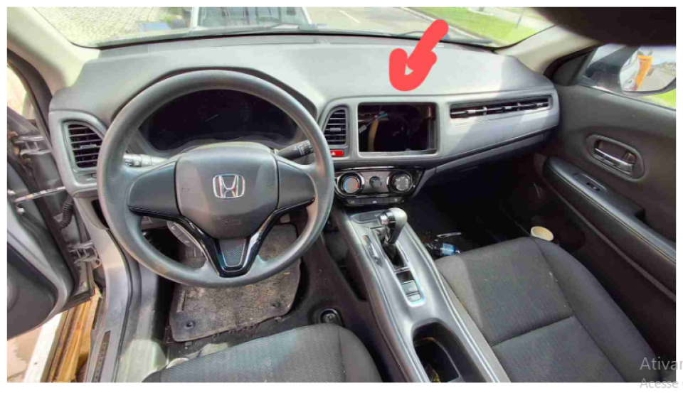LOTE 06 / 01 HONDA/HR-V LX CVT ANO 2015 MODELO 2016